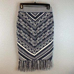 Anthropologie Isla Maude Knit Midi Pencil Skirt S